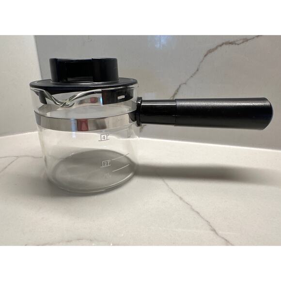 Krups Espresso Carafe 4 Cup Glass Coffee Replacement F0274200 - Picture 1 of 8
